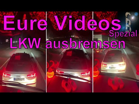 Eure Videos Spezial - LKW ausbremsen und Dose werfen - Äußerst asozial - Eure Videos Spezial - LKW ausbremsen und Dose werfen - Äußerst asozial