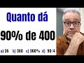 🔥 Porcentagem para Concursos 