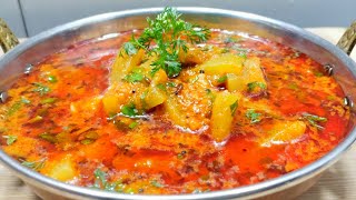 दो की जगह चार रोटी खाओगे जब बनाओगे लौकी की यह अनोखी सब्जी/Punjabi Lauki wadi curry- LAUKI KI SABZI