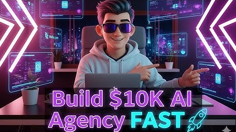 “Build a $10K/Month AI Automation Agency in 2025 (No Coding, No Clients Needed!)”