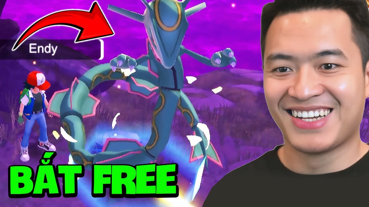 Pocket Mega | Hướng Dẫn Vip 0 Bắt Rayquaza Miễn Phí Không Nạp