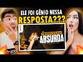 CASAL REAGE | AS RESPOSTAS mais ABSURDAS das BATALHAS! | REACTANDO