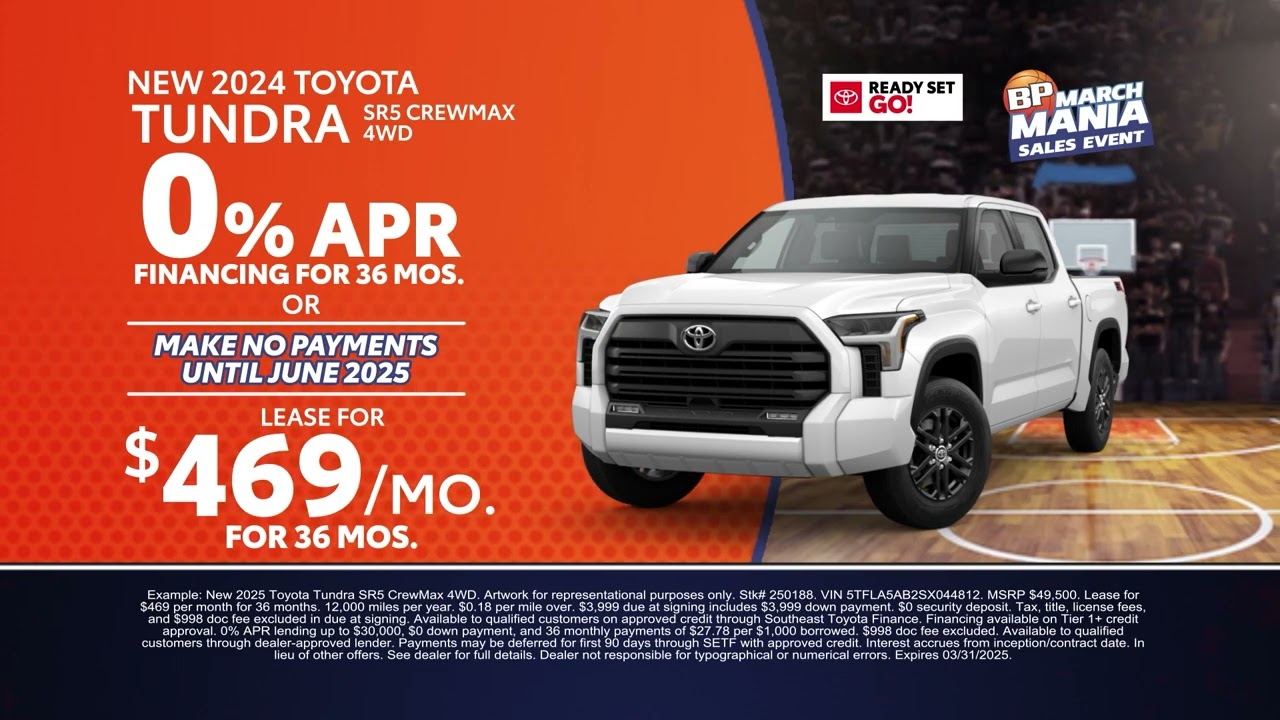 March Mania Sales Event | Bill Penney Toyota of Jasper