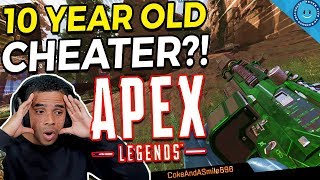 I Thought This 10-Year Old Kid Was a GOD at Apex Legends...Until I Caught Him Cheating! (Gameplay)