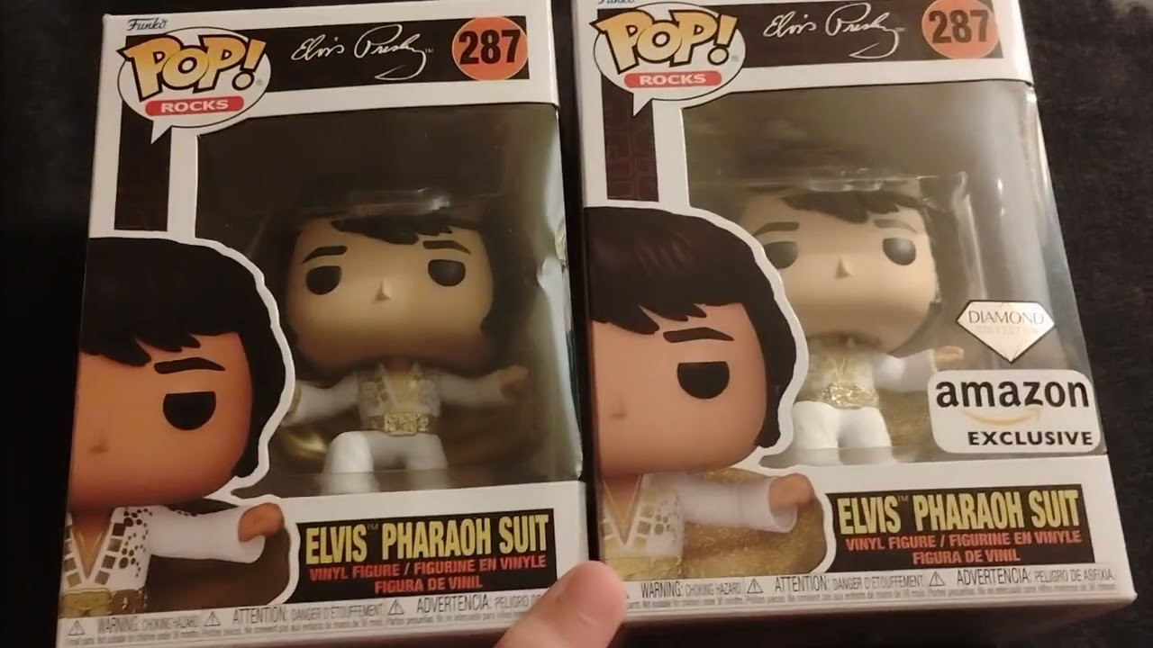 Pop! Rocks 287 Elvis Pharaoh Suit Funko Pops