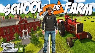 Can I Start my Own Farm, Go to School & Keep a Job at the Same Time? | Farming Simulator 25 screenshot 5