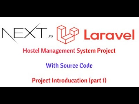 Hostel Management System Project with Source Code Free Download | Next.js Project Tutorial Part 1