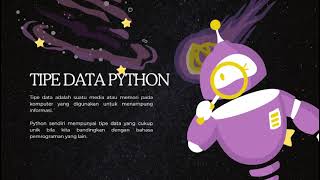 Dasar Pemrograman python (intro,type data,variabel, komentar) - tugas 1