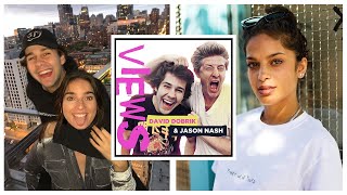 David gives a promotion to his assistants Natalie and Ella (Views Podcast)