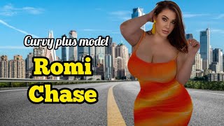 Romi Chase Forever 💯 Plus Sized Curvy Model | Creator, Singer | Bio,WikiFacts, Lifestyle