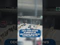 ODOT video shows aftermath of Greyhound bus fire in Cleveland on I-71