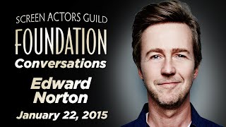 Edward Norton Career Retrospective | SAG-AFTRA Foundation Conversations