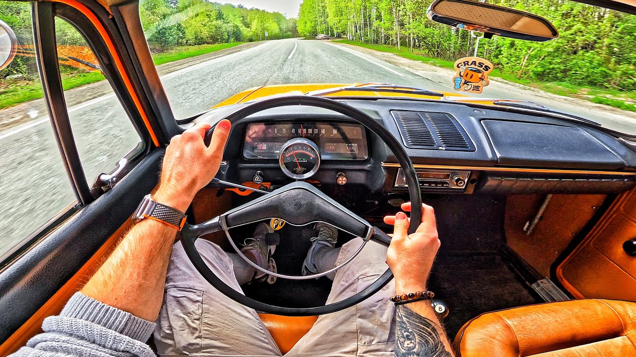 1978 Moskvich-412 1.5 MT - POV TEST DRIVE - YouTube