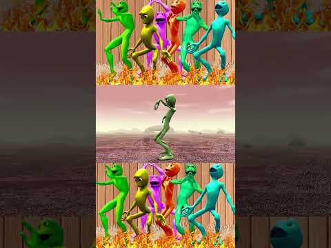 dame tu cosita - vs - patila - challenge - green alien - dance - puzzle