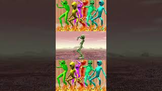 dame tu cosita - vs - patila - challenge - green alien - dance - puzzle