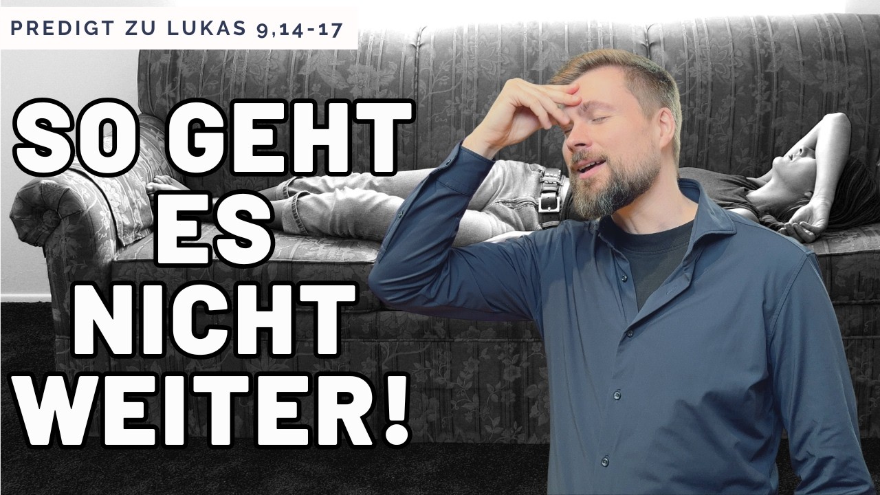 Wir müssen neu lernen, was es heißt zu leben. (Predigt zu Lukas 9,57-62)