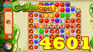 Gardenscapes Level 4601 HD Walkthrough | 3 - match game | gameplay | android | ios | GameGo Game