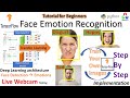 Realtime Face Emotion Recognition | Tensorflow | Transfer Learning | Python  | Train your own Images