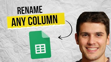 How to Rename Columns in Google Sheets 2025 (Fast & Easy Guide)