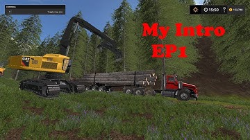 Farming Simulator 17- Ep1 logging