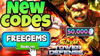 NEW CODES* ROBLOX ALL STAR TOWER DEFENSE X CODES 2025! ASTD X