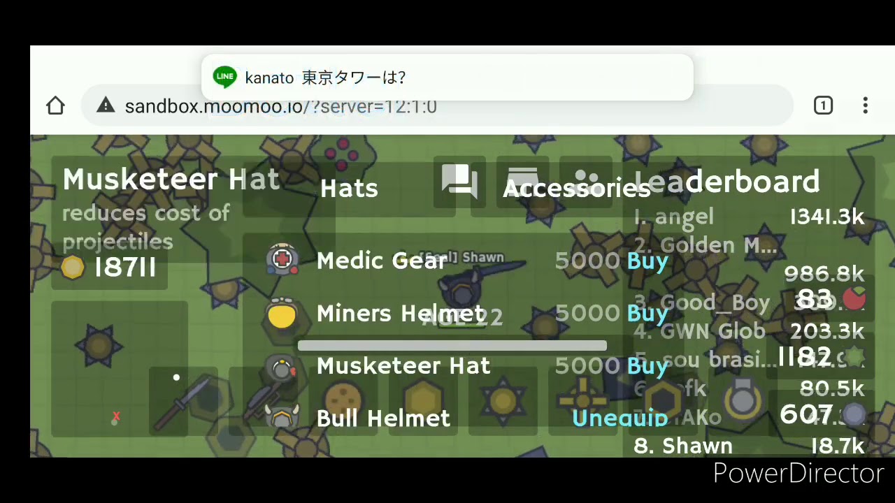 Moomoo.io CHANGE HATSSS