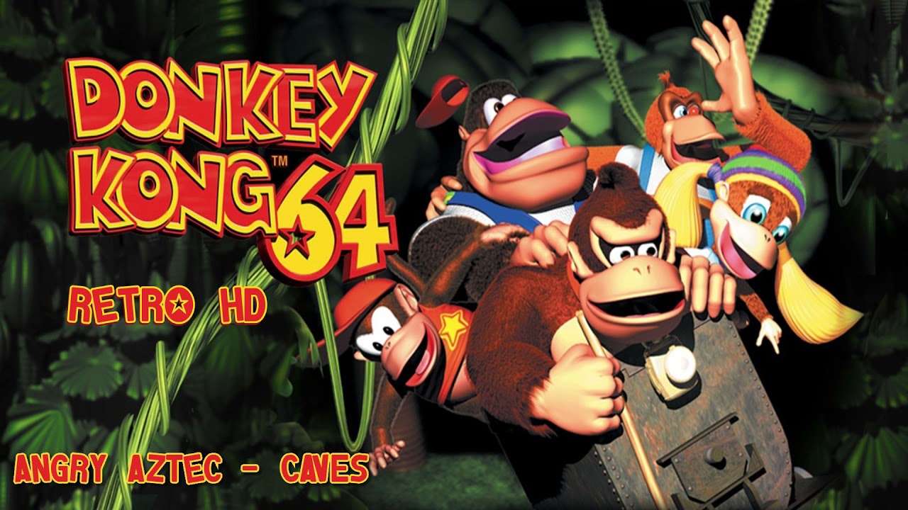 Donkey Kong 64: Angry Aztec - Caves HD