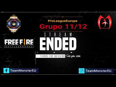 FREE FIRE Pro League Europe Group 11/12 - YouTube