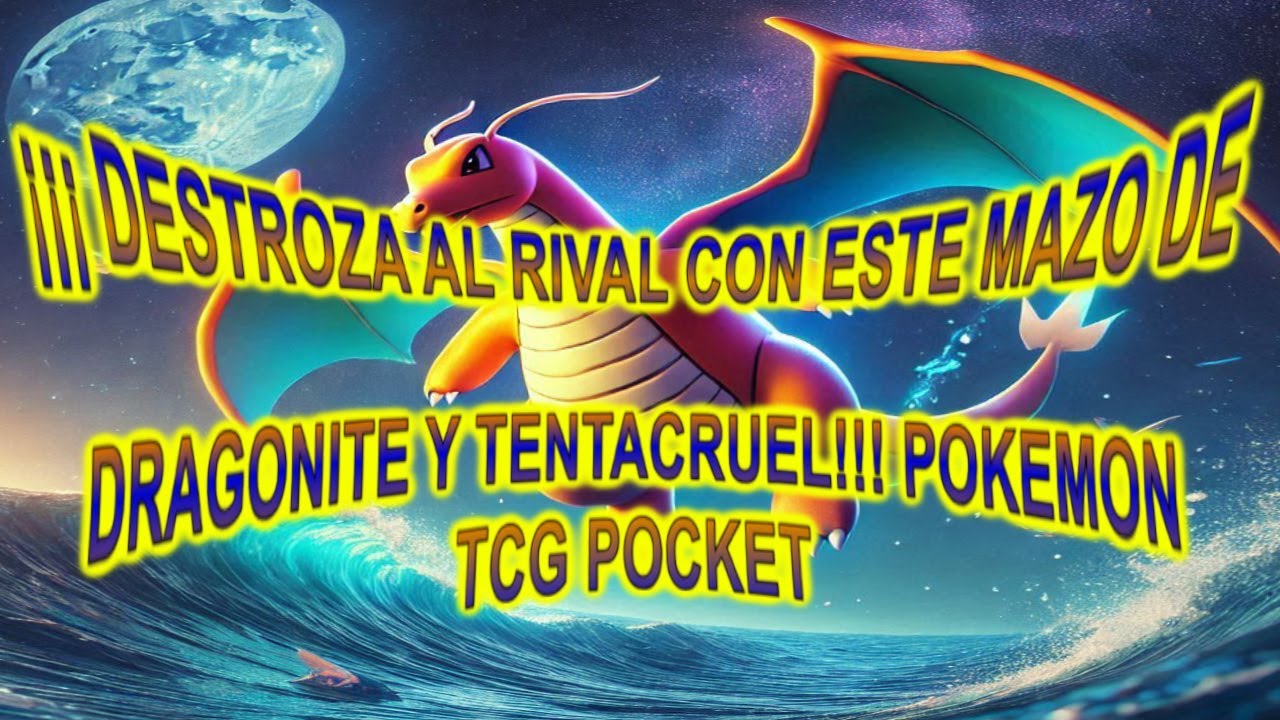 DESTROZANDO CON EL NUEVO MAZO DE DRAGONITE!!! POKEMON TCG POCKET - YouTube
