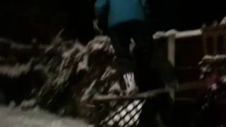 Backyard Jibbing Session - Frontside 180* Spin