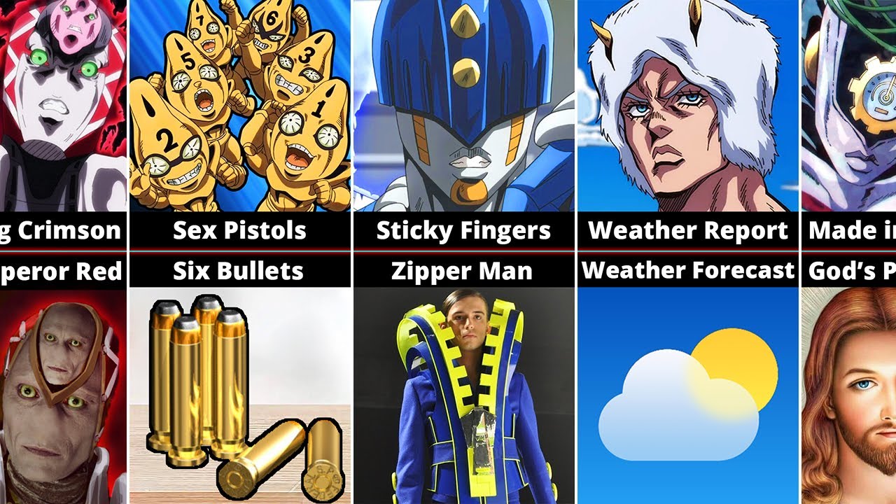 Strangest Localized Stand Names In JoJo's Bizarre Adventure