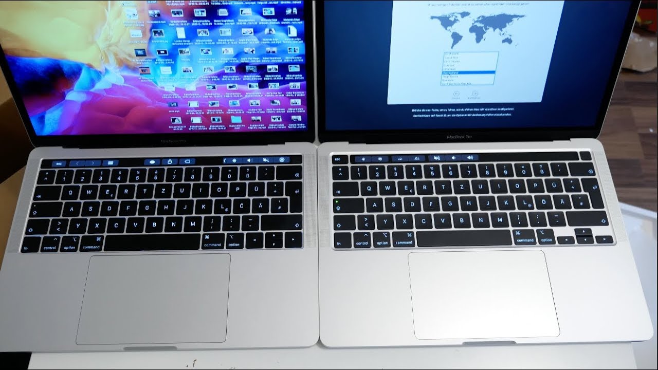 Apple Macbook Pro Unboxing 13 Zoll 4x Thunderbolt Youtube