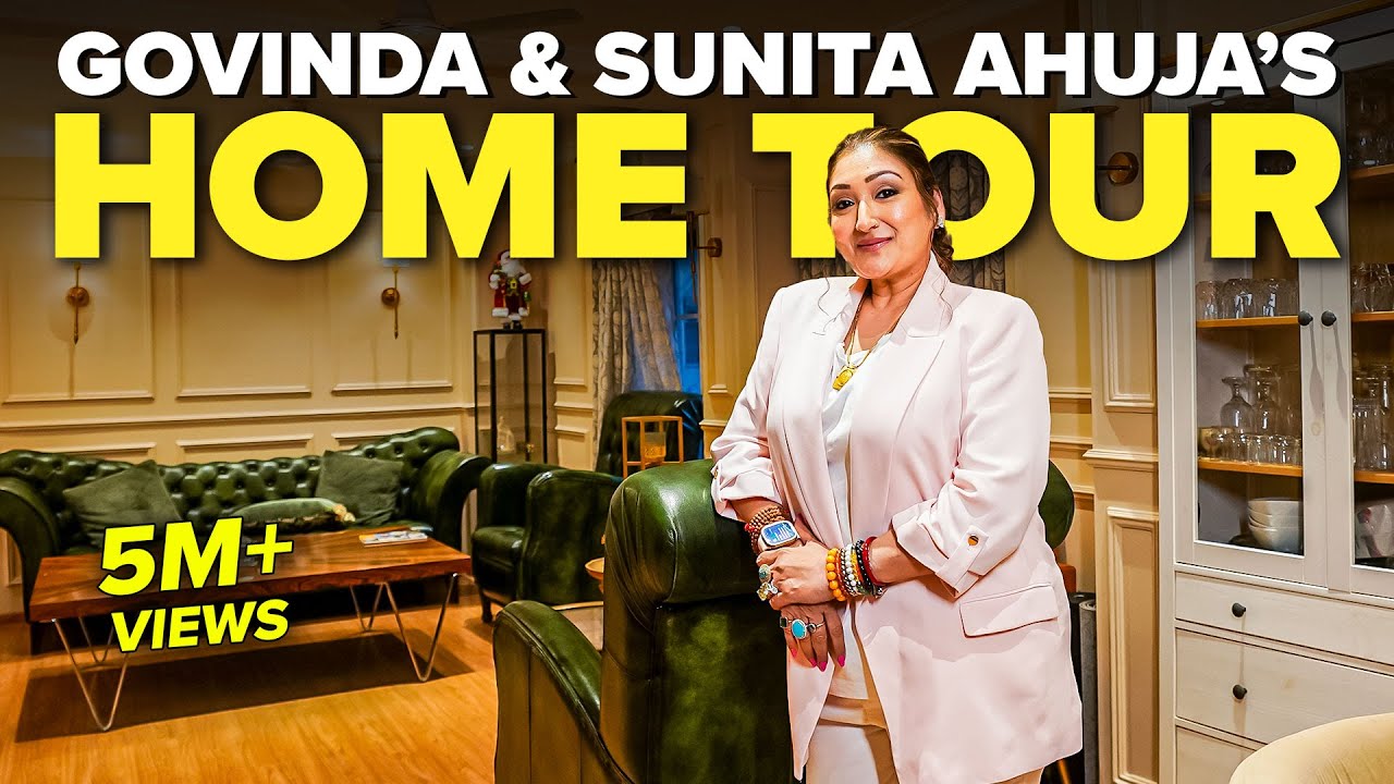 Inside Sunita Ahuja & Govinda's Mumbai Home | Mashable Gate Crashes EP 45