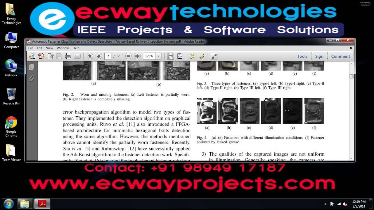Automatic Fastener Classification and Defect Detection in Vision Based ...