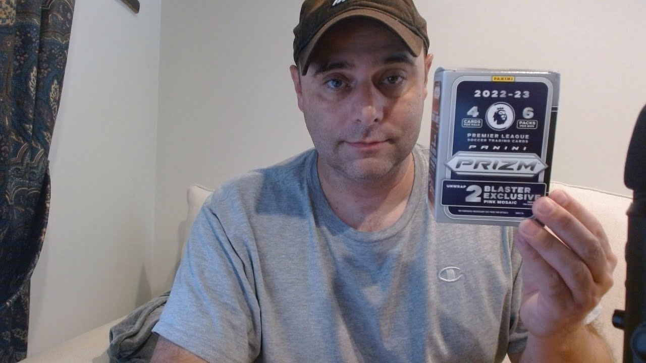ASMR Gum Chewing Opening 22-23 Panini Prizm Premier League Blaster Box
