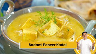 Badami Paneer Kadai | बादामी पनीर कड़ाई | Paneer Recipes | Pro V | Sanjeev Kapoor Khazana