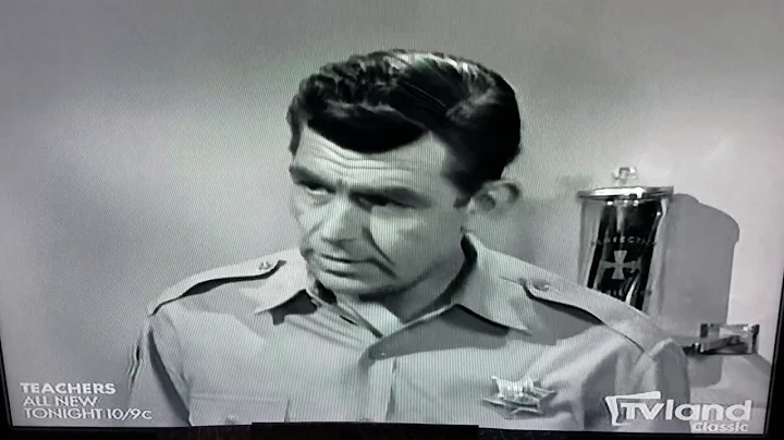 Andy Griffith ~ Floyd Lawson in all his glory