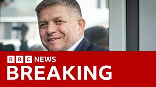 Slovak Prime Minister Robert Fico Shot In Handlova Bbc News