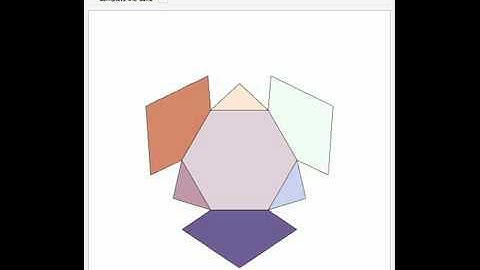 Volume of a Polyhedron Given by a Particular Net