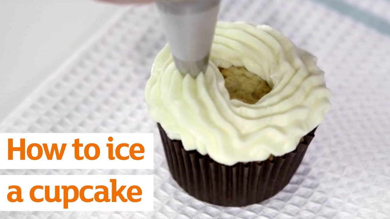 How To Ice A Cupcake Recipe Sainsbury S Youtube