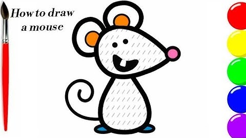 #drawingideas #drawingtutorials#art #howtodraw #artforkidsHow to draw a mouse 🐁 step by step