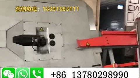 Phmtools cnc rebar bender equipment can process various shapes of steel bars