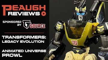 Video Review: Transformers Legacy Evolution - Deluxe Animated Universe PROWL