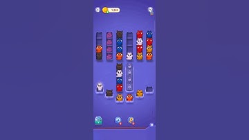 kitty sort level 21 #games #gaming #gameplay #kittypartygames #mobilegaming