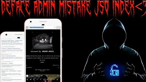 Deface Admin Mistake jso index