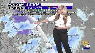 Lingering Snow Tonight For Some