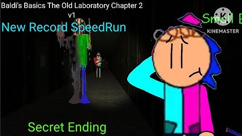 [ALL WRONG ANSWERS & New Record SpeedRun] Baldi