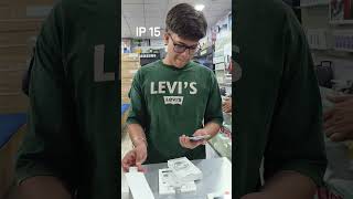 #iphone 15 #unboxing #video #mobilelover #apple #nishamobile #neemrana