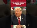 Trump Reveals Direct Conversation With Putin As Ukraine Ceasefire Talks Resurface #shorts #trump