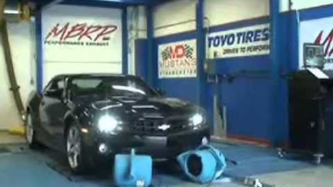 MBRP Exhaust Systems - Dyno Test Chevy Camaro 2010 Video